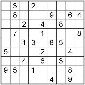 medium level sudoku printable